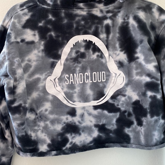 Sand cloud cropped hoodie - Picture 3 of 4